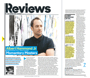 NME Albert Hammond Jr Momentary Masters Review