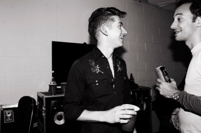 Candid 2012 005
Albert with Alex Turner at MSG (13 March 2012)
